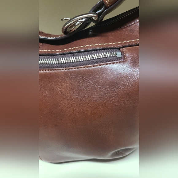 Coach Brown Leather Hobo Bag - Picture 9 of 15